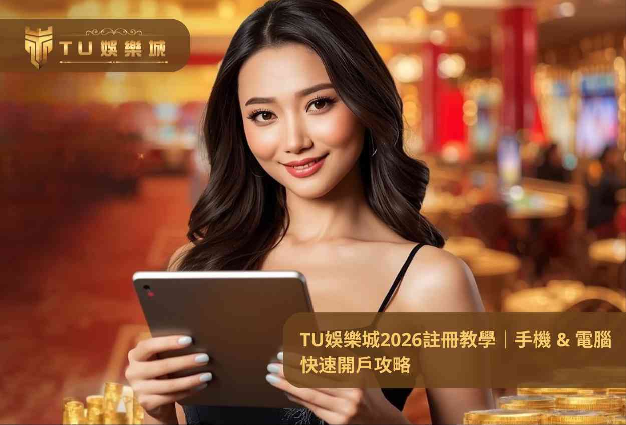 TU娛樂城 2026註冊教學｜手機 & 電腦快速開戶攻略